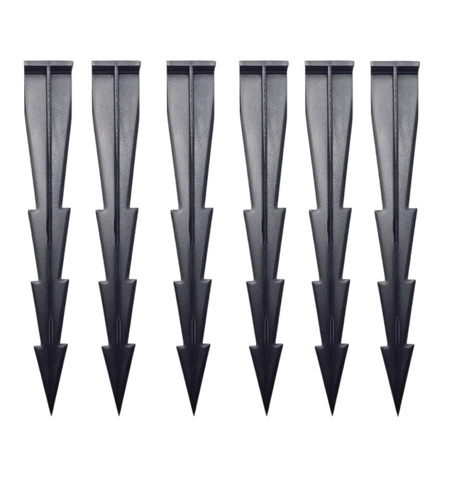 Uchwyty do mocowania rury fi 16 i linii kroplującej