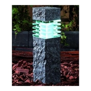 PHOBOS słupek Led 2W biały efekt kamień polimer