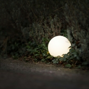 ORSIN Ludeco kula LED 1W biały c. polimer