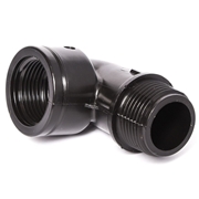 Kolano PP gwintowane M-F (GZ-GW) 1/2"