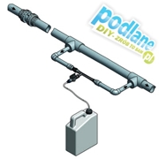 Dozownik inżektorowy do nawadniania 1" kpl.