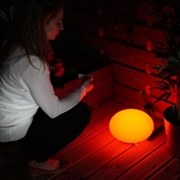 OVAL 35 Lampa LED RGB + pilot