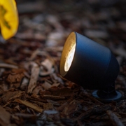 LAROS Ludeco reflektor LED 1W biały c. stal czarny