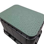 Studzienka zaworowa STANDARD - 4 elektrozawory zielona