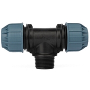 Trójnik PE M (GZ) 20-1/2"-20, PN10, Elysee