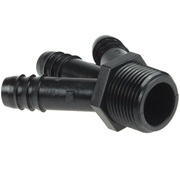 Podłączenie linii kroplującej Y 3 x 16-3/4"