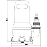 Pompa zanurzeniowa do brudnej wody 16000 GARDENA (09042-20)