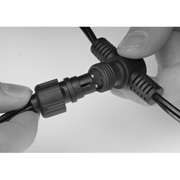 Wyłącznik zmierzchowy /Ludeco/ 18AWG SPT-1W ze złaczkami IP4