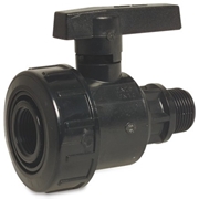 Plastikowy zawór kulowy PVC 3/4"-2" GW-GZ