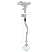 Złączka COLL łącząca wężyk ⌀7 i złączkę PLUN