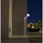 FLO reflektor kierunkowy Alu szary IP44