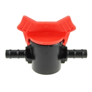 Zawór plastikowy do rur LDPE ⌀ 12 wciskany