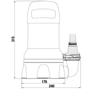 Pompa zanurzeniowa do czystej wody 11000 GARDENA (09032-20)