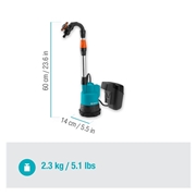 Pompa do deszczówki 2000/2 GARDENA(14602-55) bez akumulatora