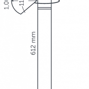 LAMPA WOLNOSTOJĄCA LIV 12V JASNY SZARY  IN-LITE