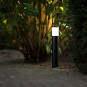 IVAN Ludeco lampa stojąca Led 1,5W biały c. stal nierdz. cza