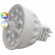 FOCUS LED SMART RGB + 3000K/6000K reflektor kierunkowy Alu c