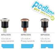 Dysza rotacyjna MP Prostokątna Hunter