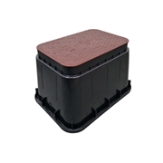 Studzienka zaworowa STANDARD - 4 elektrozawory brązowa