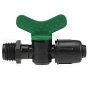 Zawór na linię kroplującą 16 PCV QJ-1/2" (GZ)