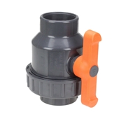 Zawór kulowy 2 1/2" plastikowy AQ-67 Automat