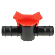 Zawór plastikowy do rur LDPE ⌀ 25x25 wciskany