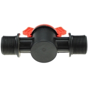 Zawór plastikowy 3/4" -3/4" (GZ-GZ) 4 Bar