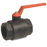 Plastikowo - metalowy zawór kulowy 3/8"-2" GW