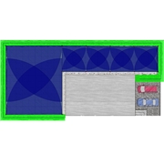 Zestaw do nawadniania 200m2 Hunter 4 sekcje