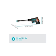 Akumulatorowa myjka ciśnieniowa AquaClean GARDENA (14800-55)