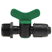 Zawór na linię kroplującą 16 PCV QJ-3/4" (GZ)