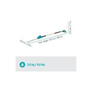 Nożyce do żywopłotu z trzonkiem teleskopowym bez (14732-55)