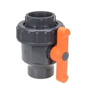 Zawór kulowy 2 1/2" plastikowy AQ-67 Automat