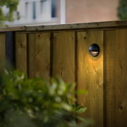 VIDAR Ludeco kinkiet LED 1W biały c. czarny