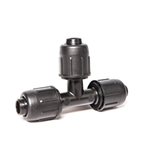 Trójnik szybkozłączny skręcany QJ 20-20-20