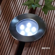 BREVUS oprawa najazdowa/podwodna LED 1W biały 6000K