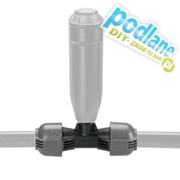 Trójnik PE M (GZ) 40-1"-40, PN16, Fish