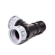 Trójnik Swivel O-ring F-F-M 1" do kolektora