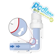 Łącznik przegubowy SJ-12-100-22 1"  30cm