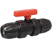Zawór kulowy PP 20 - 63 mm z uszczelką EPDM