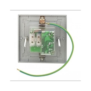 Lampa schodowa LED biały okno 1W 230V srebro sat