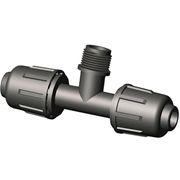 QJ Trójnik skręcany D-25 x 3/4" GZ PN4