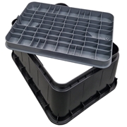 Studzienka zaworowa JUMBO – Szara STONE (6 elektrozaworów)