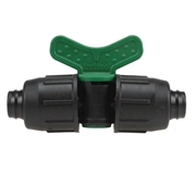 QJ Zawór kulowy PCV 20-20 PN4 Irritec