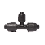 QJ Trójnik redukcyjny skręcany D-20 x 16 x 20