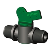 Zawór kulowy PCV (GZ-GZ) 1/2"-1/2" Irritec